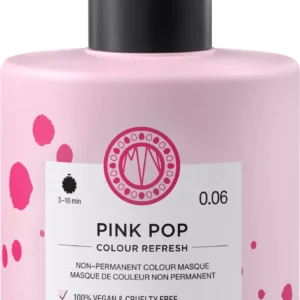 Maria Nila Colour Refresh Non-Permanent Colour Masque Pink Pop 300ml